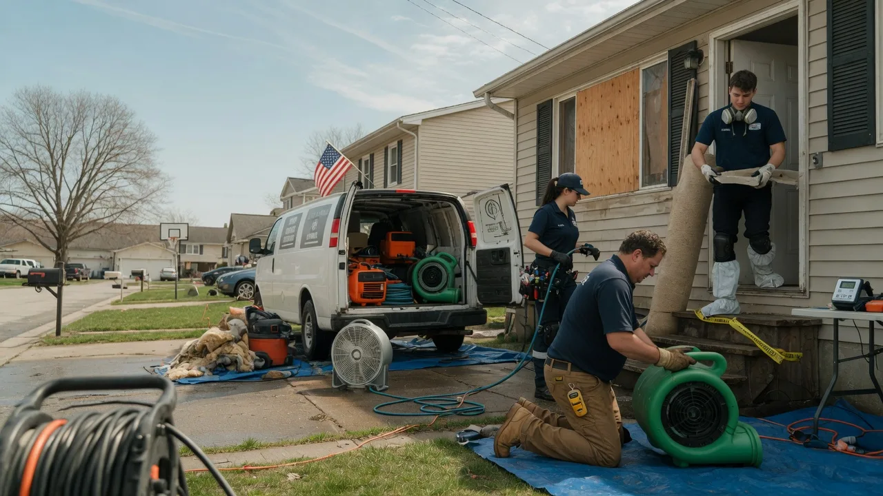 Water Damage Restoration in Grindstone, PA near me